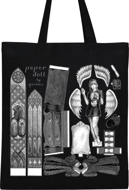 Paper Doll Tote Bag
